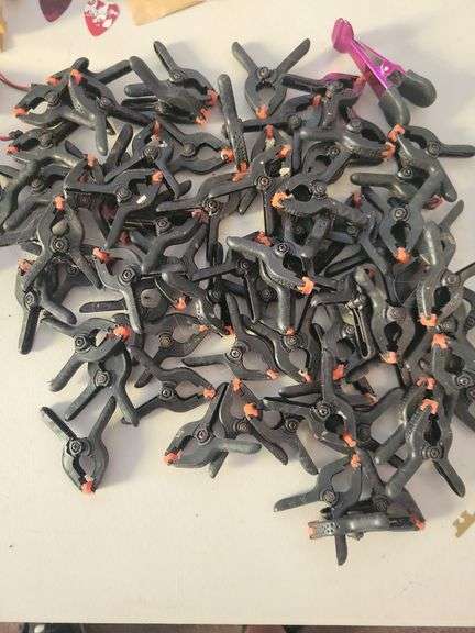 75 Finger Clamps and Misc.