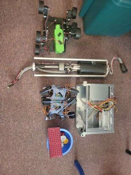 2 Totes Robotics Equipment  and Parts