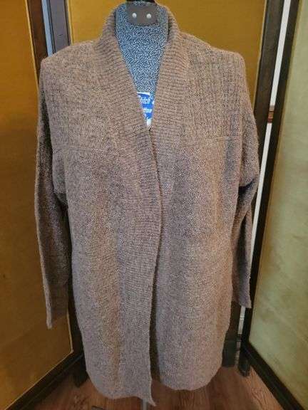 2 Natural Reflections Small Camel Cardigans