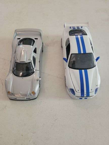 Mercedes CLK-CTR and Maserati Trofeo