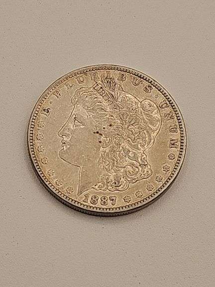 1887 Morgan Silver Dollar