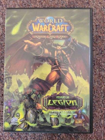 World of War Craft Trading Cards Dark Portal and March Legion