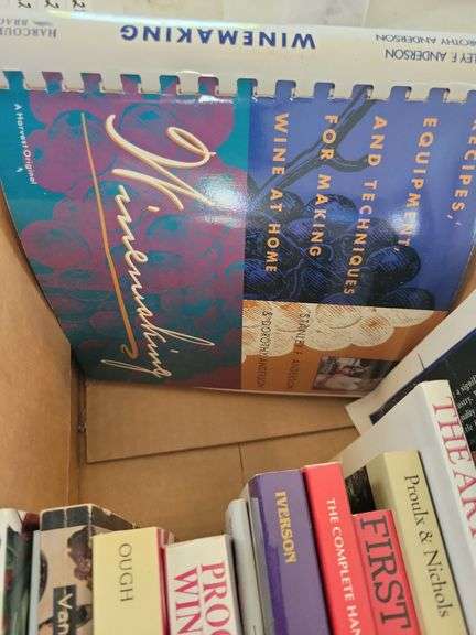 Box Winemaking Books