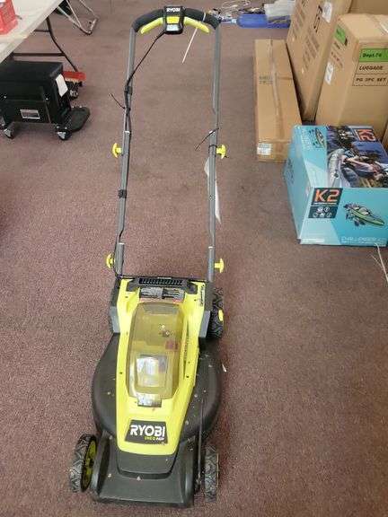 Ryobi 18v 16" Battery Op Trim Mower NEW (Battery NOT Included)