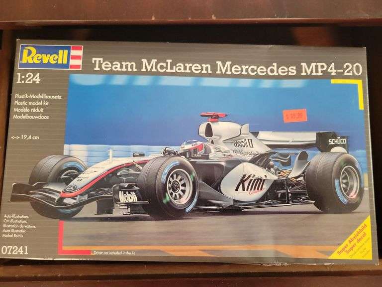3- Revell Unsealed Model Race Cars