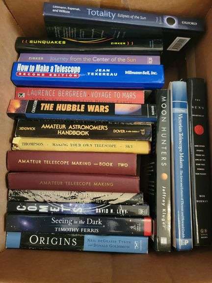 Box of Astronomy Books
