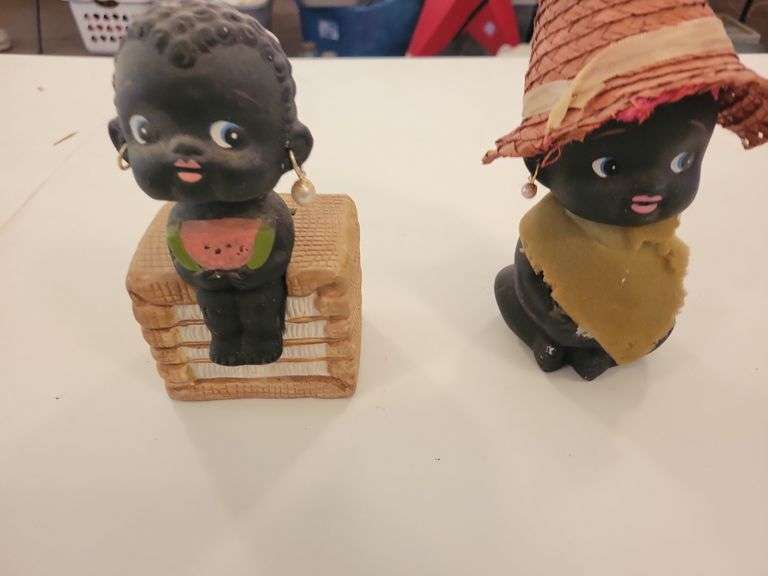Pair Bobble Head Banks