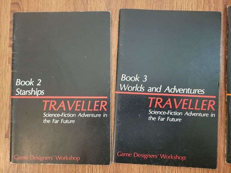 4 editions "Traveller" Book 2-5