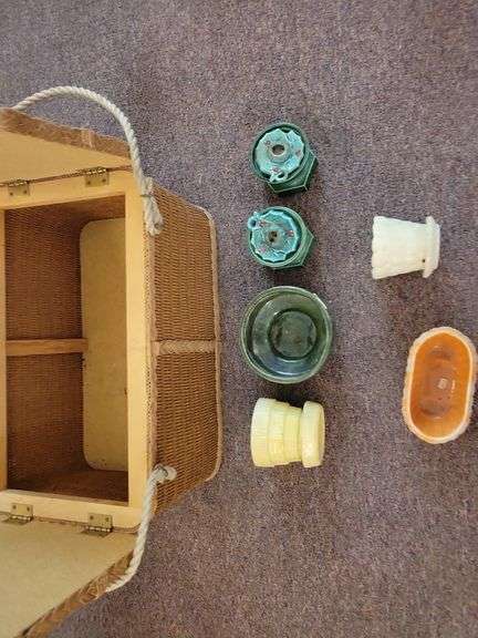 Picnic Basket and Planters