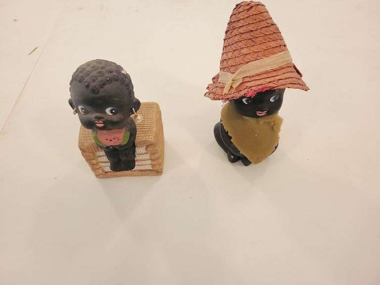 Pair Bobble Head Banks