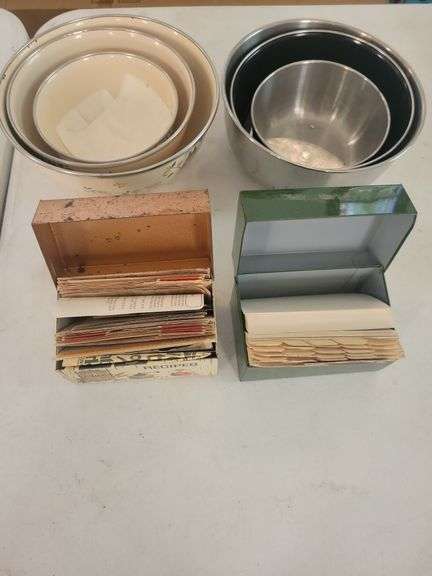 Mixing Bowls and Recipes