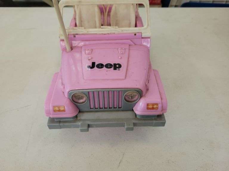 Pink Jeep Toy