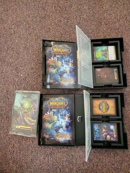 2 World of War Craft Card Games Heroes of Azeroth Starter Decks