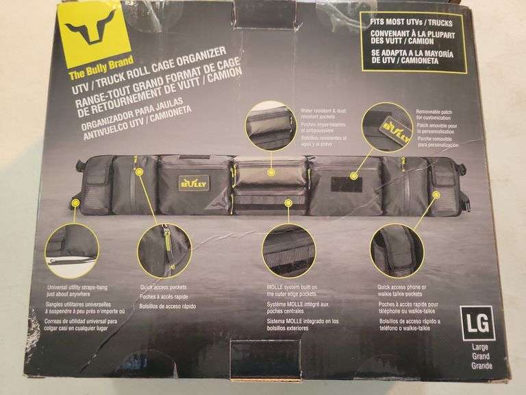 UTV/Truck Roll Cage Organizer LG