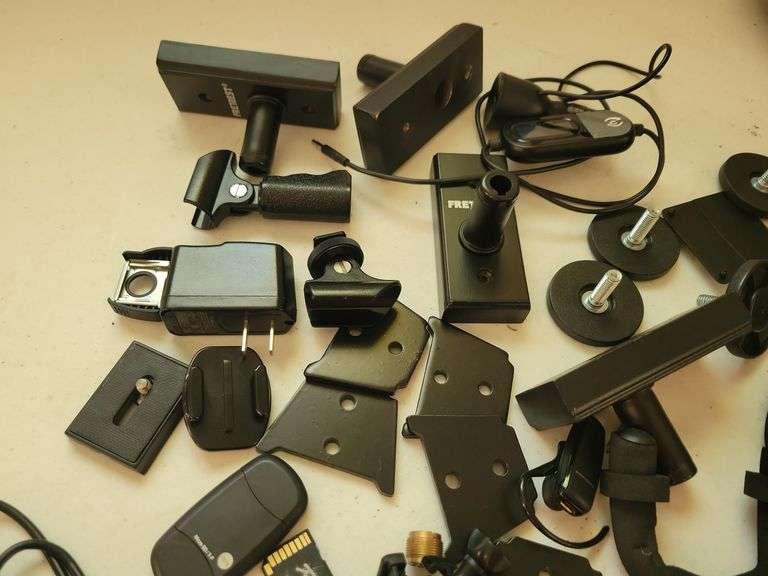 Guitar Slings, Stand Hooks, Mic Holders