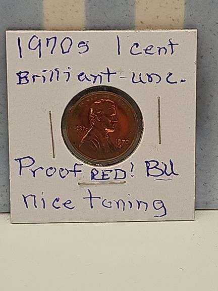 1970 S Proof Penny