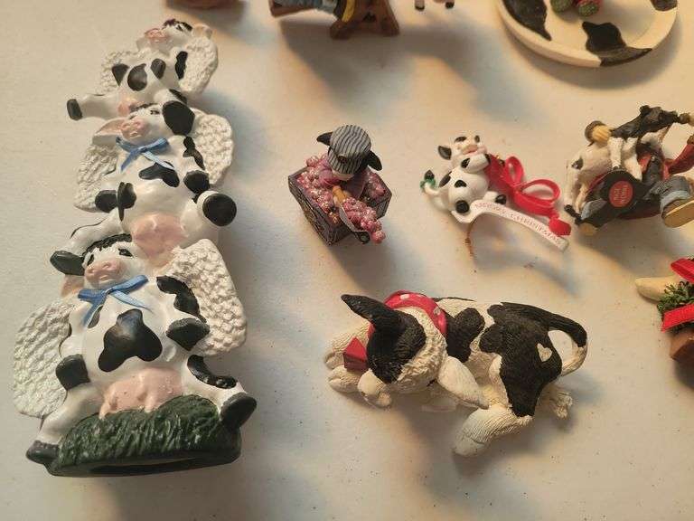 30 Cow Figurines