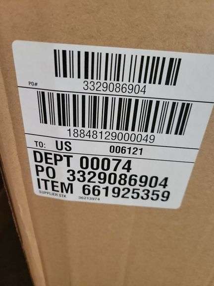 Dept. 74 NIB 3 pc. Luggage Set