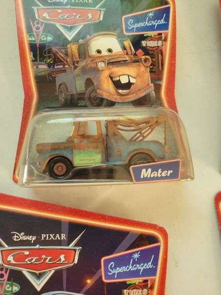 6- Disney Lighting McQueen Supercharged Cars