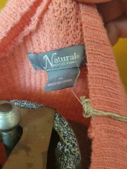 Natural Reflections Med Knit Sweater