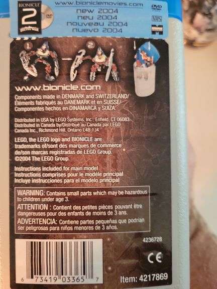 Lego Bionicle Metru Nui New Sealed Vahki Zadakh