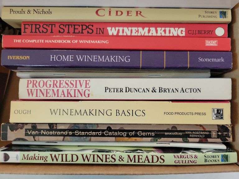 Box Winemaking Books