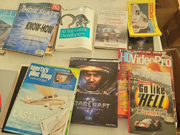 Books, Magazines, Software