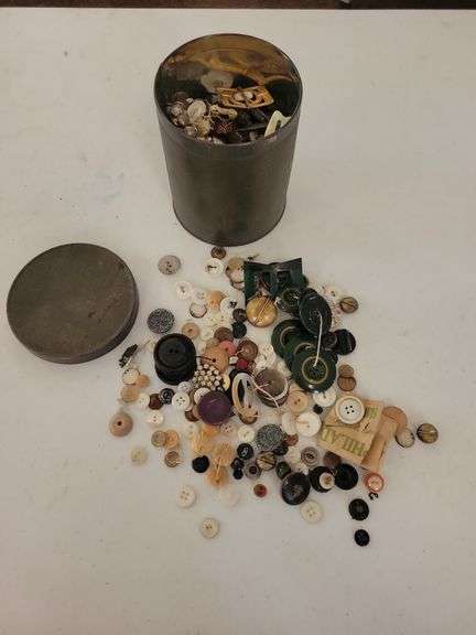 Tin Buttons