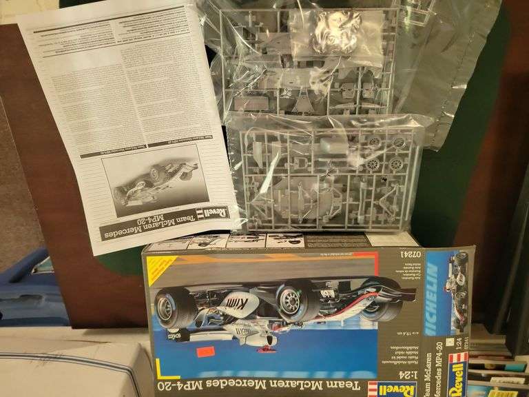 3- Revell Unsealed Model Race Cars