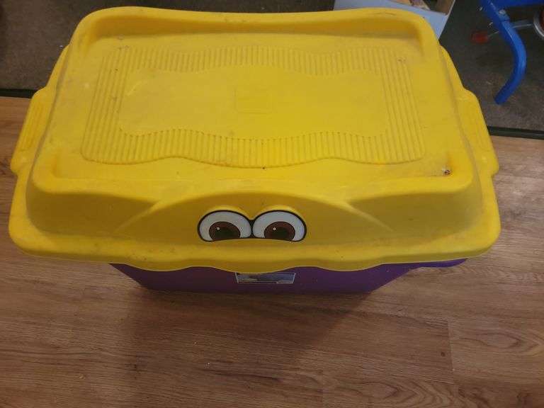 Toy Box And Toys