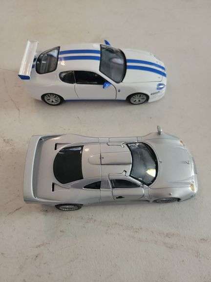 Mercedes CLK-CTR and Maserati Trofeo