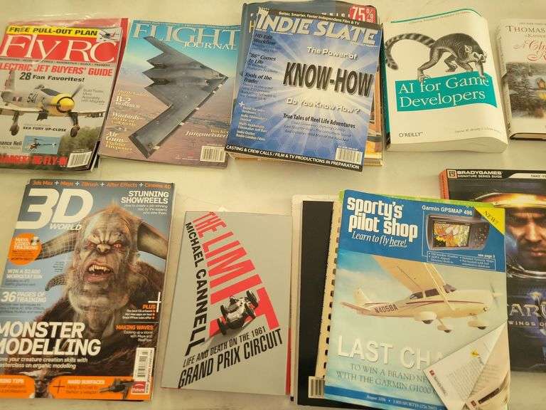 Books, Magazines, Software