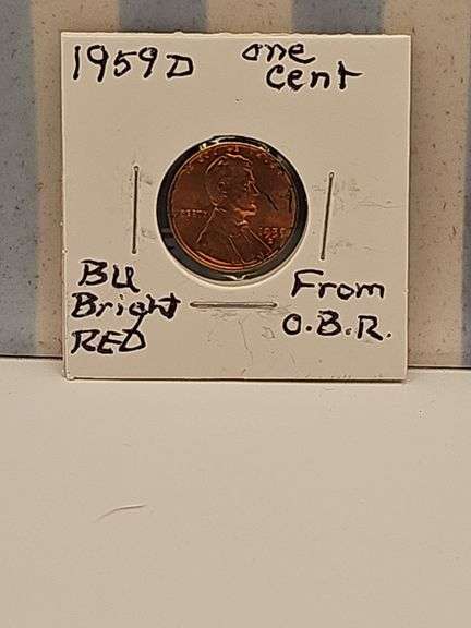 1959 D, OBR Penny