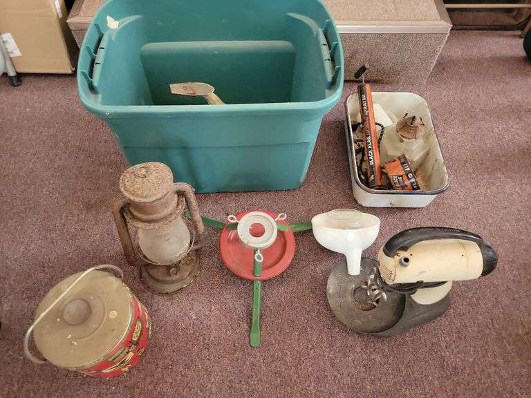 Sunbeam Mixer,  Lantern, and Misc.