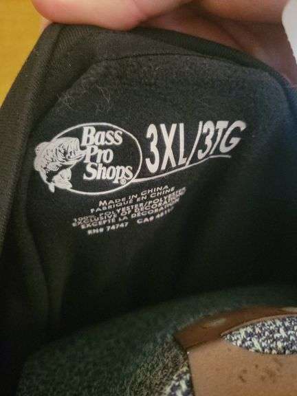 Cabela's 3XLTG Thermal Black Long Sleeve