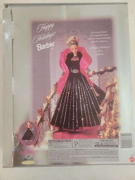 Happy Holidays Barbie NIB