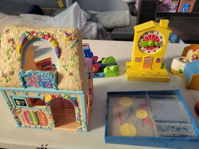 Mickey, Bird Bird, and Toys