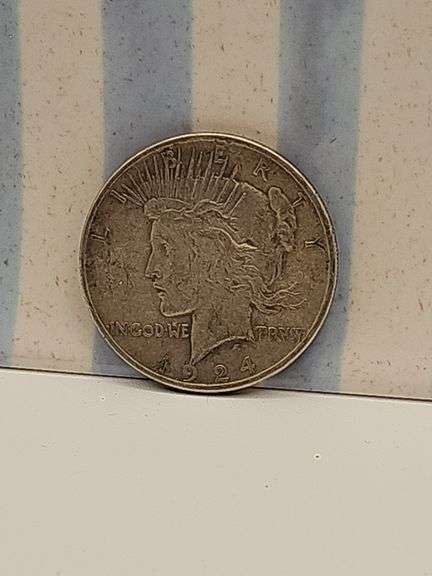 1924 Peace Silver Dollar