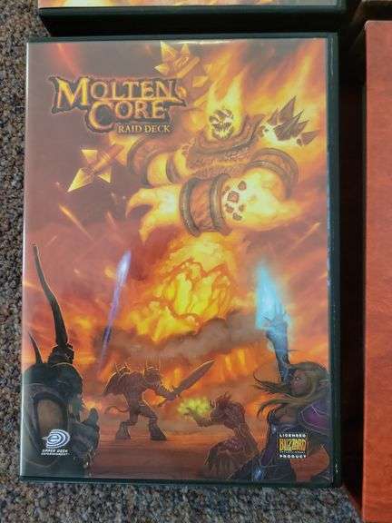 World of War Craft Card Games Molten Core Raid Deck and Onyxia's Lair