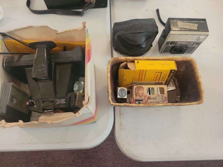Polaroid Super Shooter, Permalite, and Camera Accessories