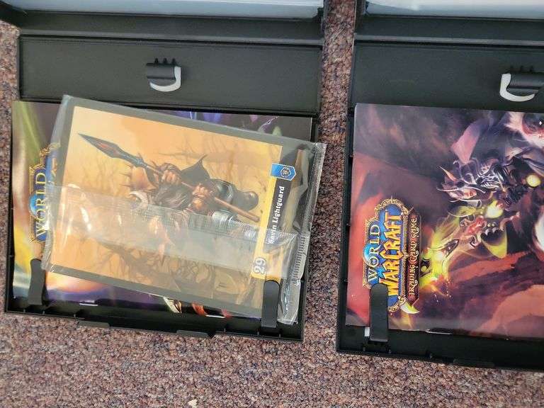 War Craft Tading Cards Death Knight and Dark Portal