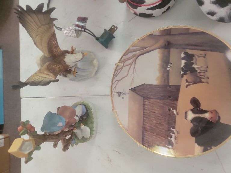 Cow Plates, Betty Boop, Shell and Misc.