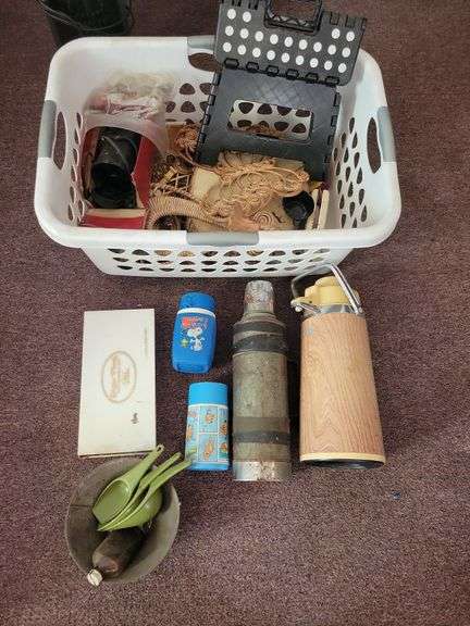 Basket, Thermoses, and Misc
