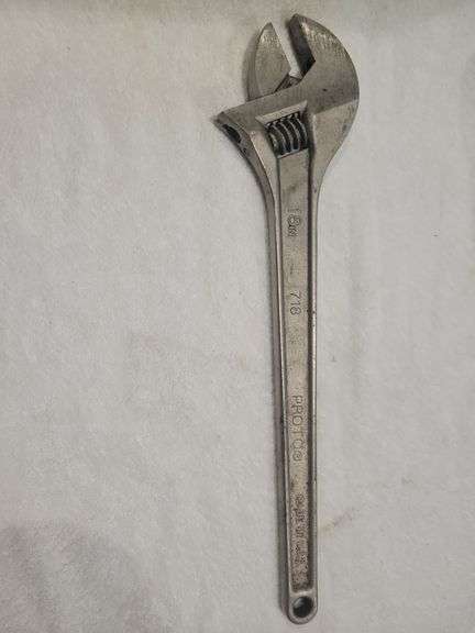 Proto 18" Adjustable Wrench