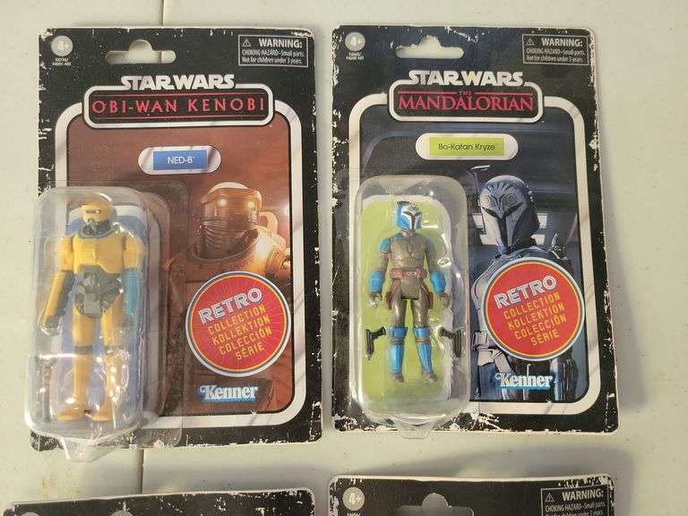 Star Wars Retro Figures and X Wing