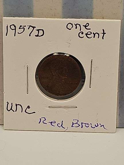 1957 D Penny