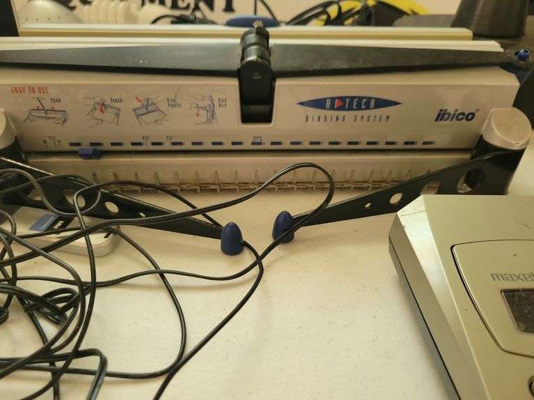 Ibico Hi Tech Binding System, Speakers, Lights