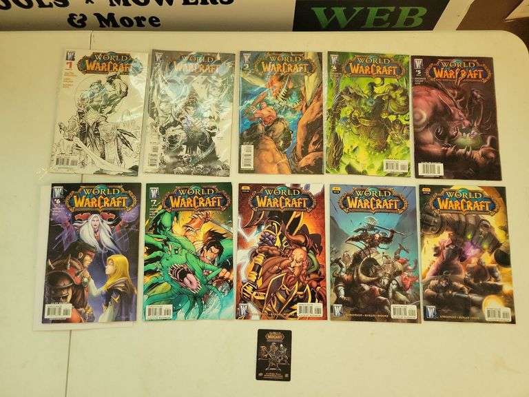 Editions 1-10 World of War Craft Comics 2008