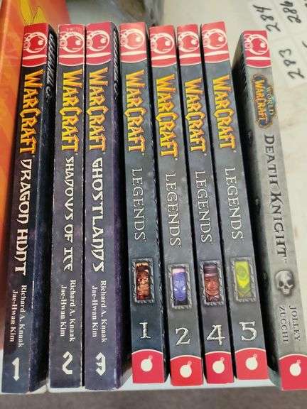World of War Craft Sunwell Trilogy and 5 numbered editions