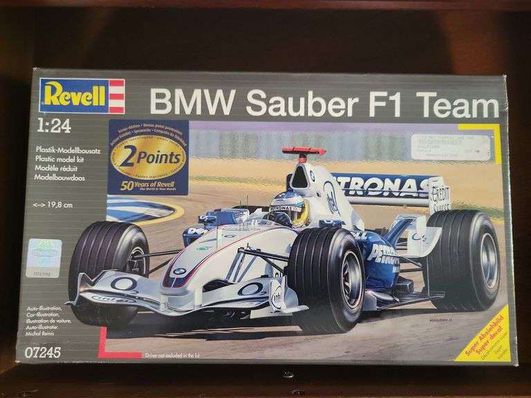 3- Revell Unsealed Model Race Cars